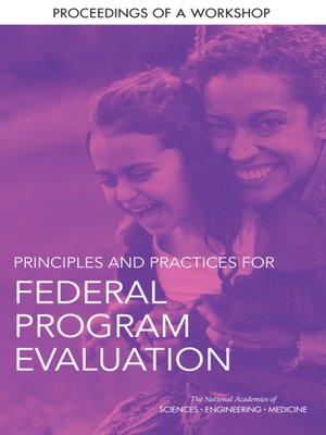 cover image of Principles and Practices for Federal Program Evaluation